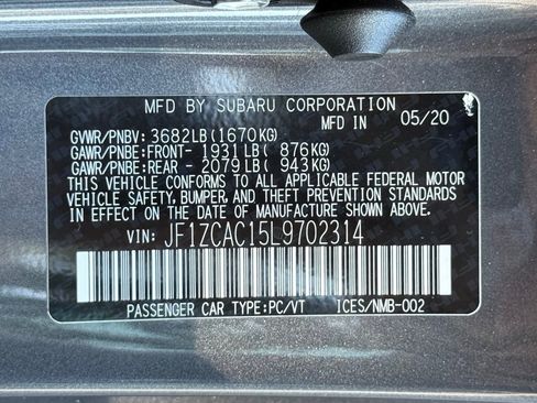 Used 2020 Subaru BRZ Limited RWD image 30