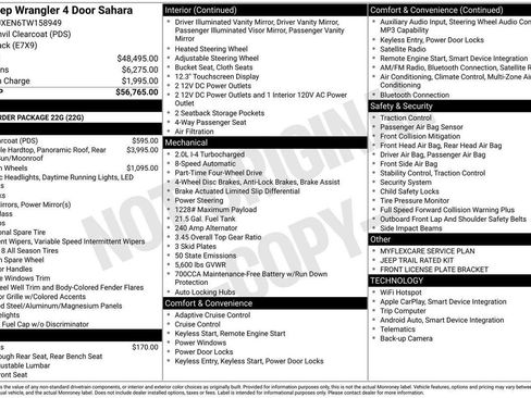 New 2026 Jeep Wrangler Sahara image 28