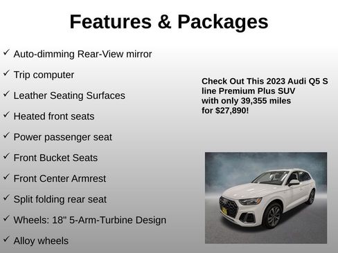 Used 2023 Audi Q5 2.0T Premium Plus AWD/4WD image 16