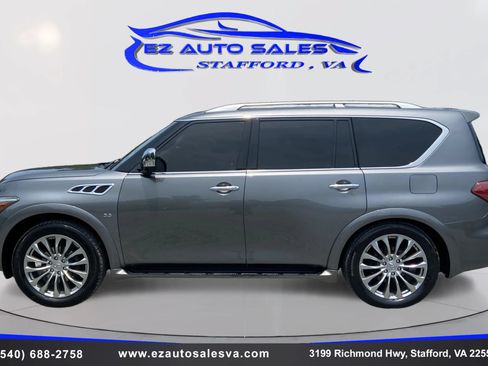 Used 2016 INFINITI QX80 4WD w/ Deluxe Technology Package image 8