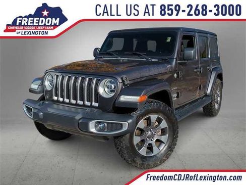 Used 2019 Jeep Wrangler Unlimited Sahara image 1