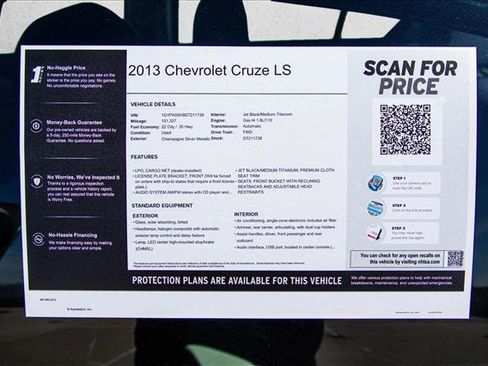 Used 2013 Chevrolet Cruze LS FWD image 24