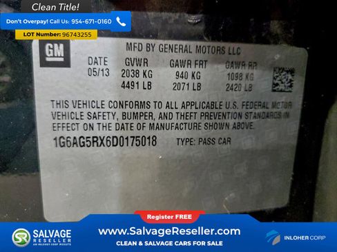 Used 2013 Cadillac ATS 2.0T AWD Sedan image 16