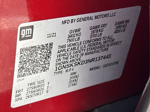 Used 2022 Chevrolet Tahoe Premier image 36