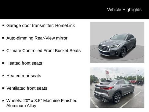 Used 2023 INFINITI QX55 Sensory w/ Lighting Package AWD/4WD image 14