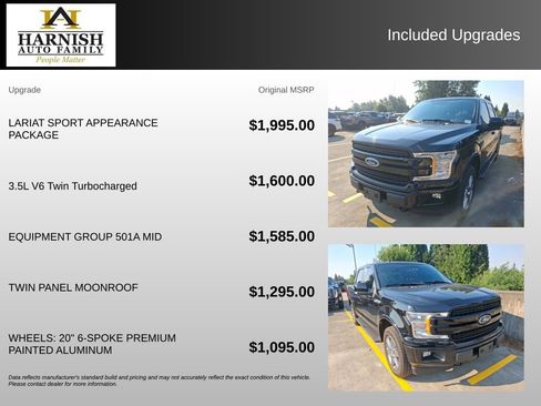 Used 2018 Ford F150 Lariat AWD/4WD image 4