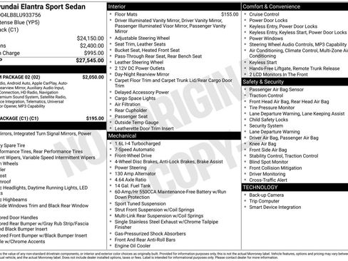 Used 2020 Hyundai Elantra Sport w/ Premium Package 02 image 10