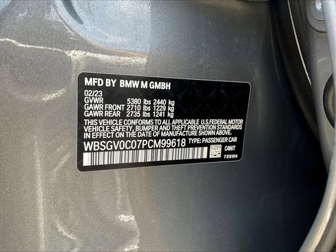 Used 2023 BMW M8 Gran Coupe xDrive Competition w/ M Carbon Exterior Package AWD/4WD image 18