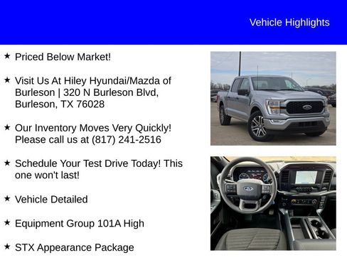 Used 2021 Ford F150 XL w/ STX Appearance Package image 10