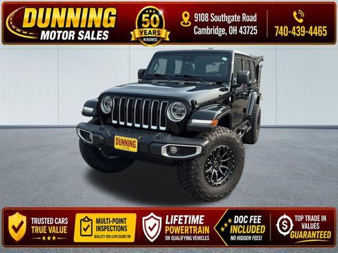 Used 2022 Jeep Wrangler Unlimited Sahara w/ Advanced Safety Group AWD/4WD image 1