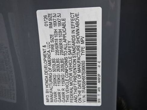 New 2026 Honda CR-V Sport image 27