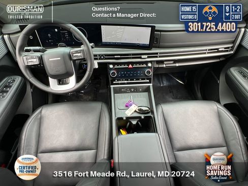 Certified 2025 Hyundai Santa Fe Limited AWD/4WD image 16