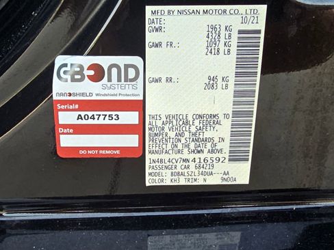 Used 2021 Nissan Altima 2.5 SR FWD image 29