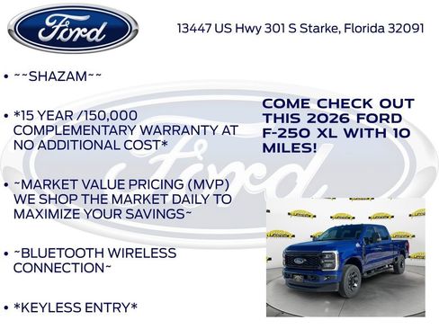 New 2026 Ford F250 XL w/ STX Appearance Package image 5
