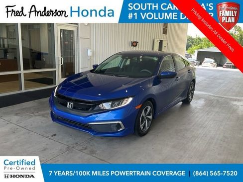 Used 2021 Honda Civic LX image 1