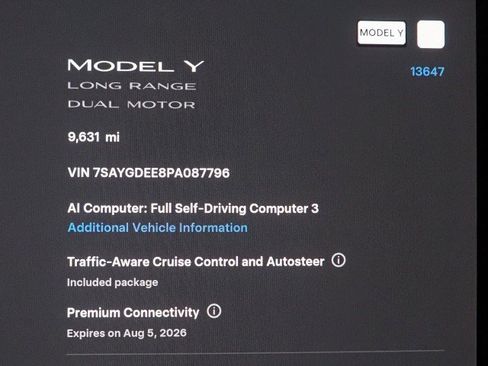 Used 2023 Tesla Model Y Long Range AWD/4WD image 4