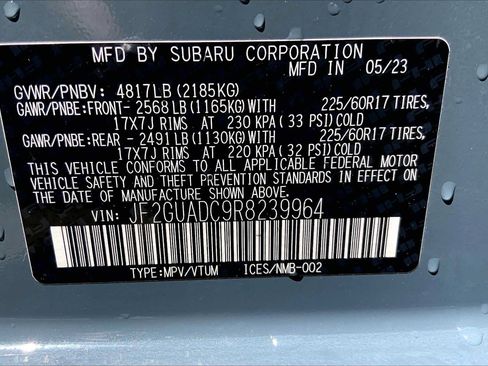 Used 2024 Subaru Crosstrek 2.0i Premium AWD/4WD image 34