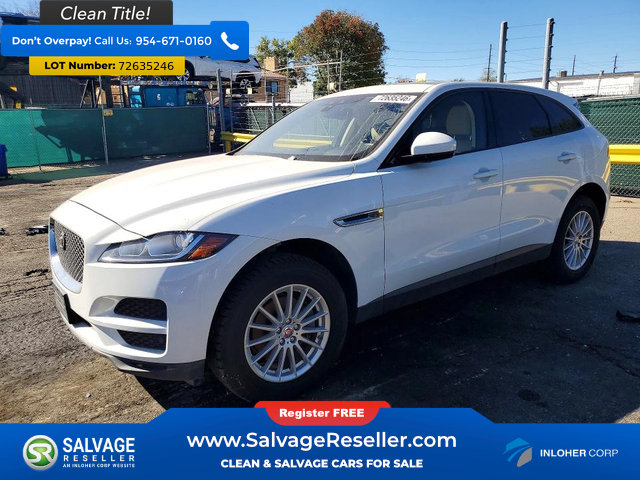 Used 2017 Jaguar F-PACE AWD/4WD image 1