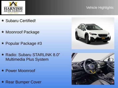 Certified 2021 Subaru Crosstrek 2.5i Sport w/ Moonroof Package AWD/4WD image 9