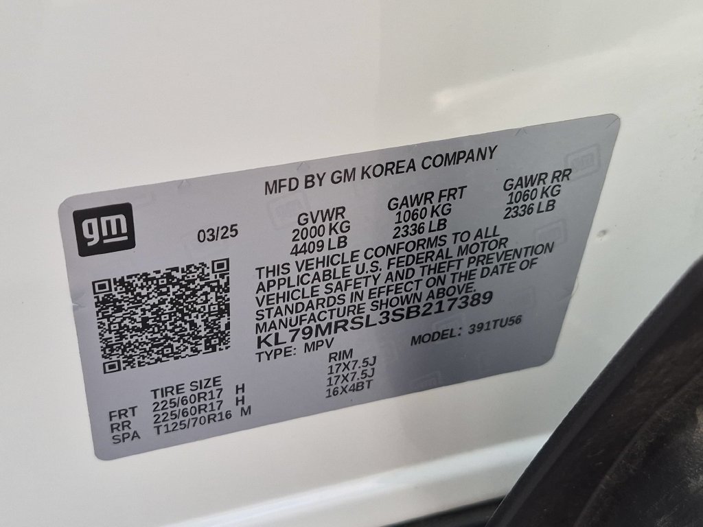 Used 2025 Chevrolet TrailBlazer LT AWD/4WD image 33