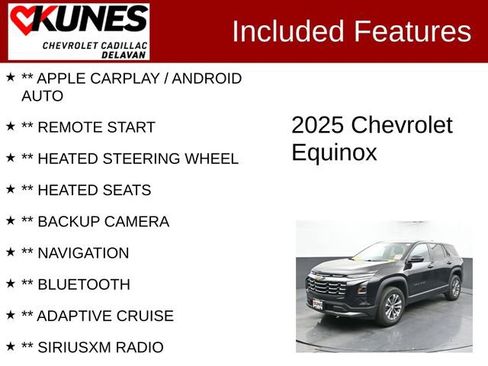 Used 2025 Chevrolet Equinox LT AWD/4WD image 3