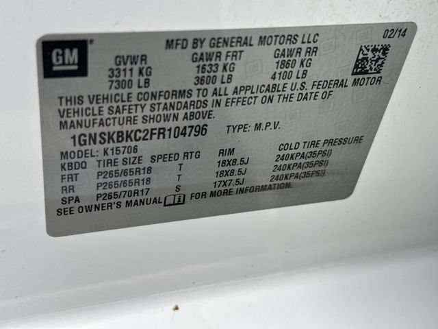 Used 2015 Chevrolet Tahoe LT AWD/4WD image 28