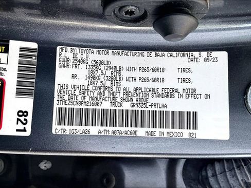 Used 2023 Toyota Tacoma Limited RWD image 16