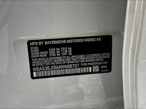 Used 2021 BMW 540i w/ M Sport Package RWD image 17