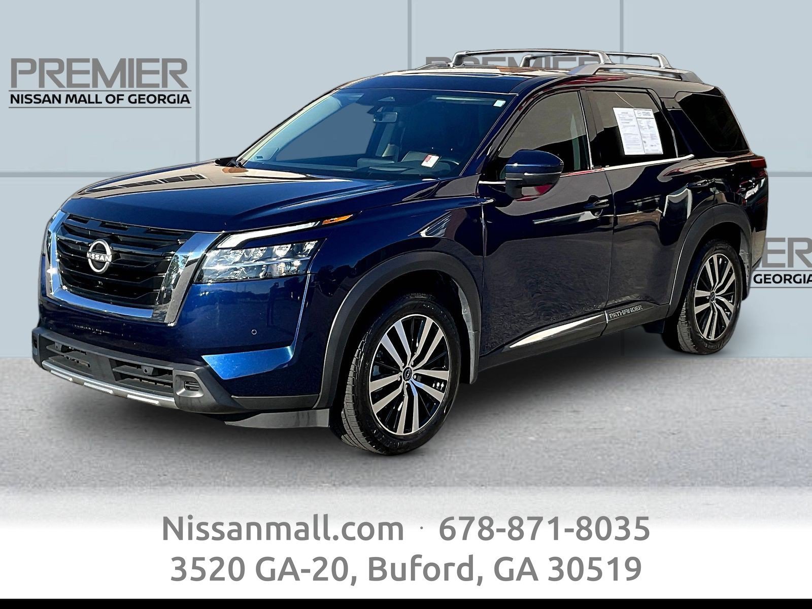 Certified 2023 Nissan Pathfinder Platinum w/ Cargo Package AWD/4WD image 1