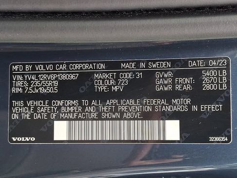 Certified 2023 Volvo XC60 B5 Core w/ Climate Package AWD/4WD image 28