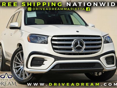 Used 2024 Mercedes-Benz GLS 450 4MATIC w/ AMG Line Exterior image 2