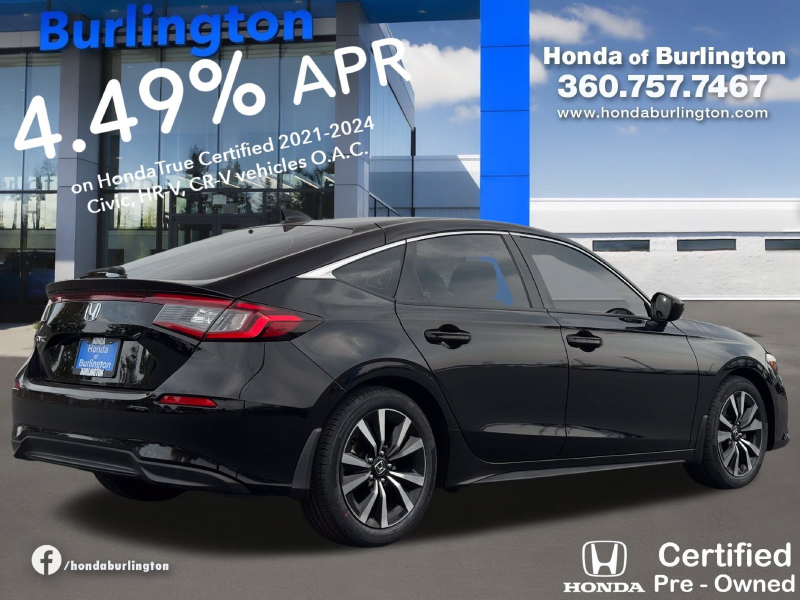 Used 2024 Honda Civic EX-L image 7