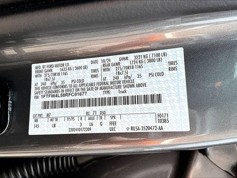 Used 2024 Ford F150 Tremor w/ Bed Utility Package AWD/4WD image 22