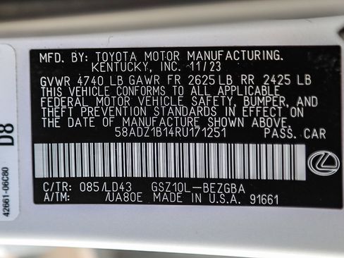 Used 2024 Lexus ES 350 350 w/ Premium Package image 26