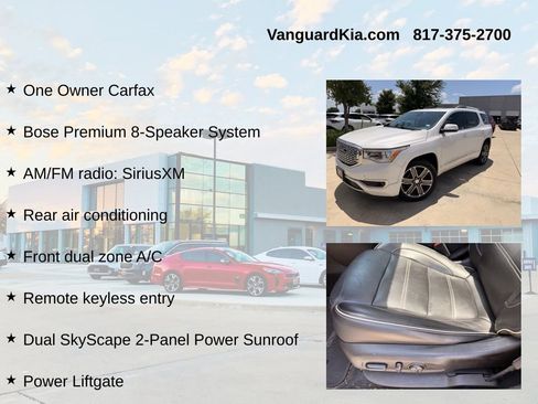 Used 2019 GMC Acadia Denali w/ Technology Package FWD image 6