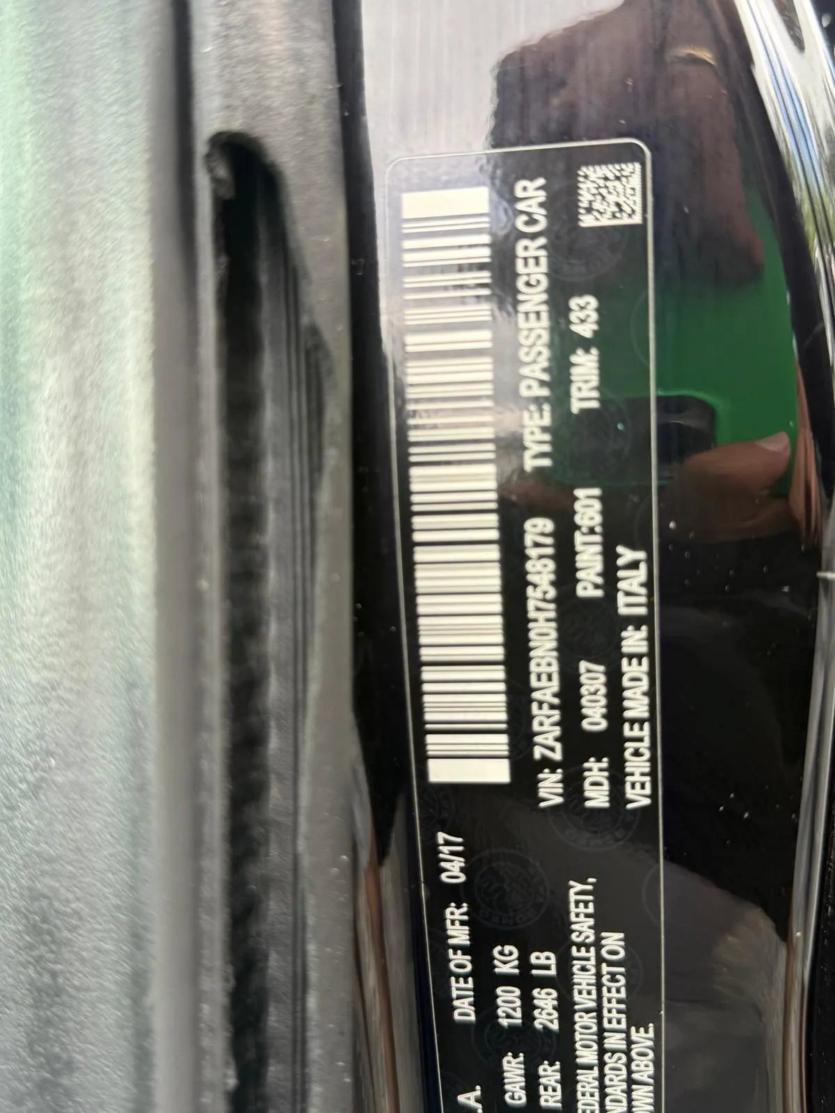 Used 2017 Alfa Romeo Giulia RWD image 16