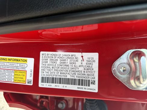 Used 2026 Honda Civic Sport image 34