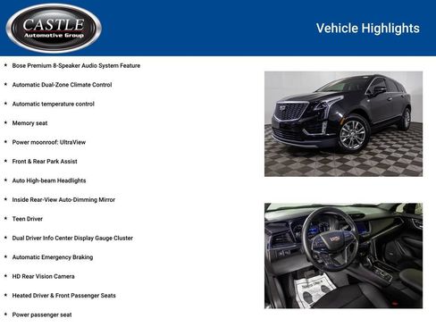 Used 2020 Cadillac XT5 Premium Luxury w/ LPO, Floor Liner Package AWD/4WD image 8
