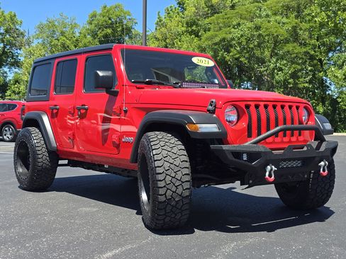 Used 2021 Jeep Wrangler Unlimited Sport AWD/4WD image 10