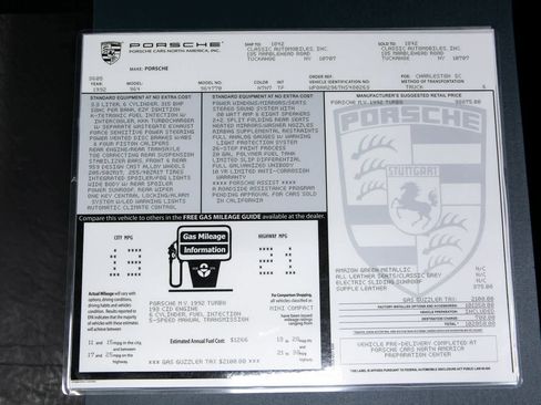 Used 1992 Porsche 911 Turbo image 37