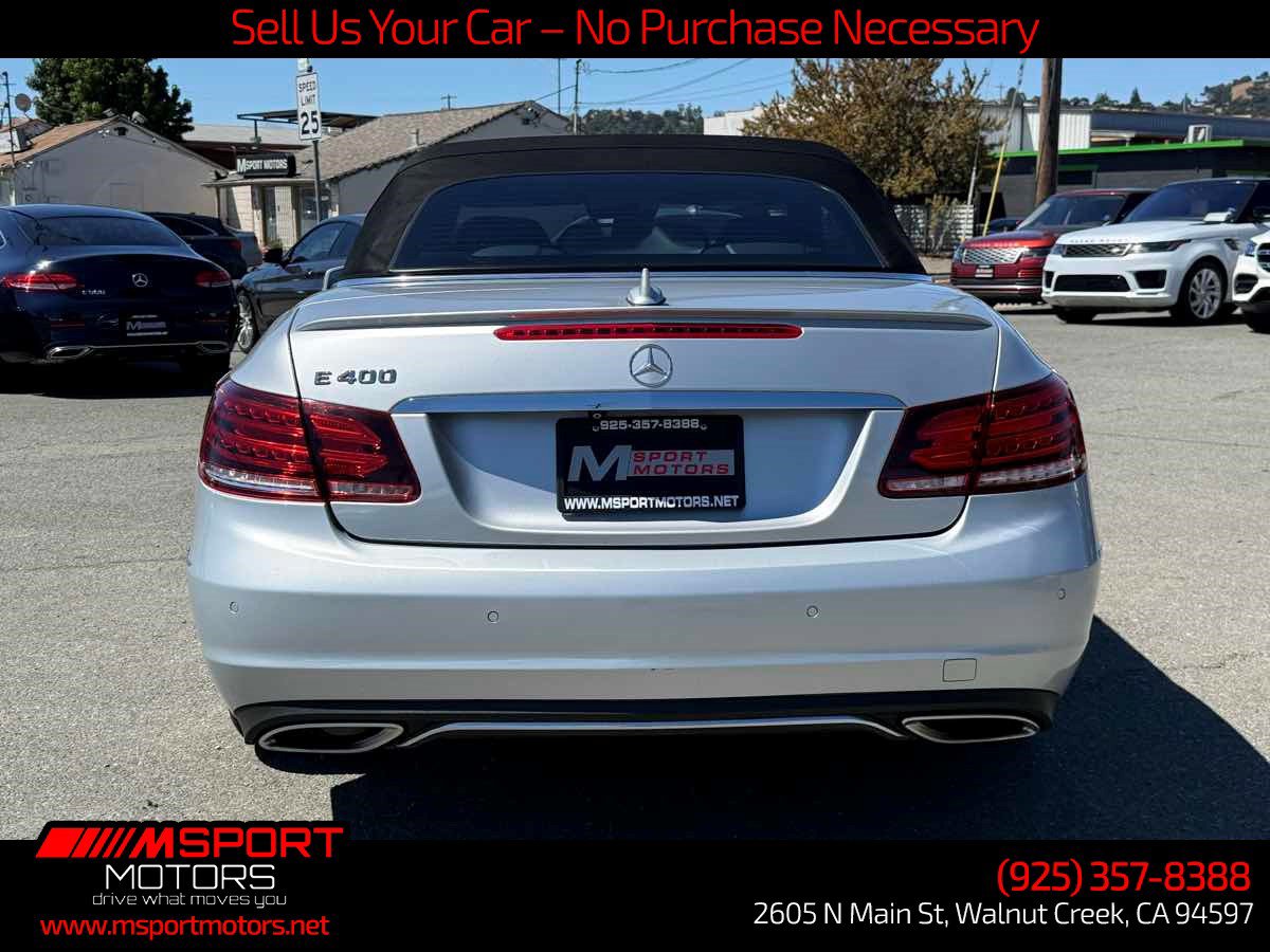 Used 2015 Mercedes-Benz E 400 Cabriolet w/ Premium 1 Package image 7