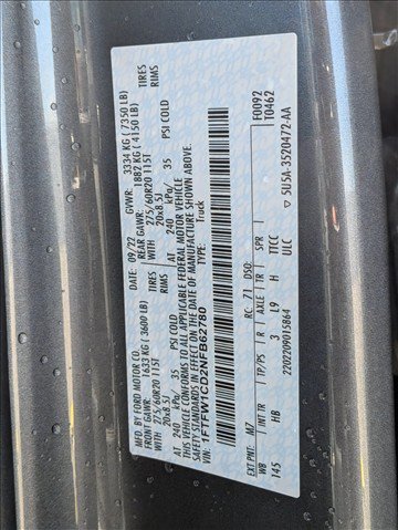 Used 2022 Ford F150 Lariat RWD image 25