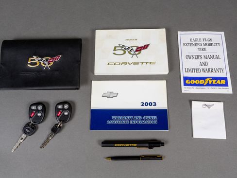 Used 2003 Chevrolet Corvette 50th Anniversary Edition w/ Preferred Equipment Group1 image 9