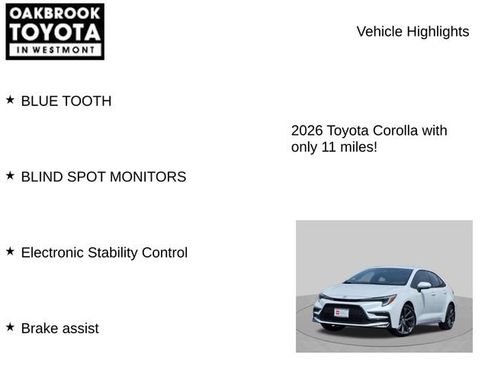 Used 2026 Toyota Corolla SE FWD image 6