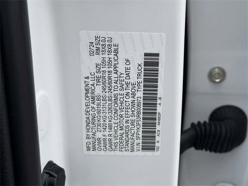 Certified 2024 Honda Ridgeline RTL image 20