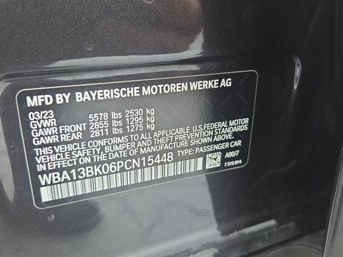 Certified 2023 BMW M550i xDrive AWD/4WD image 21