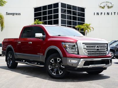 Used 2024 Nissan Titan Platinum Reserve w/ Moonroof Package