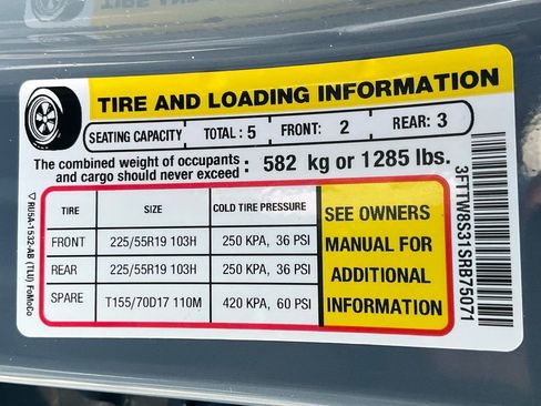 New 2025 Ford Maverick Lariat w/ Black Appearance Package image 62