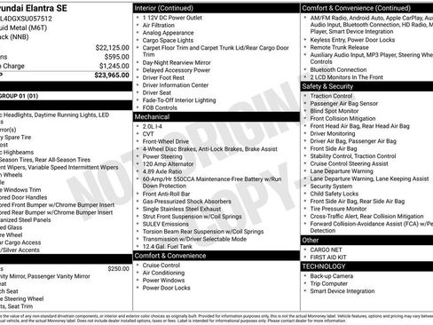 Used 2025 Hyundai Elantra SE image 6