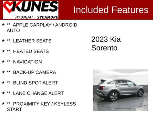 Used 2023 Kia Sorento EX AWD/4WD image 2